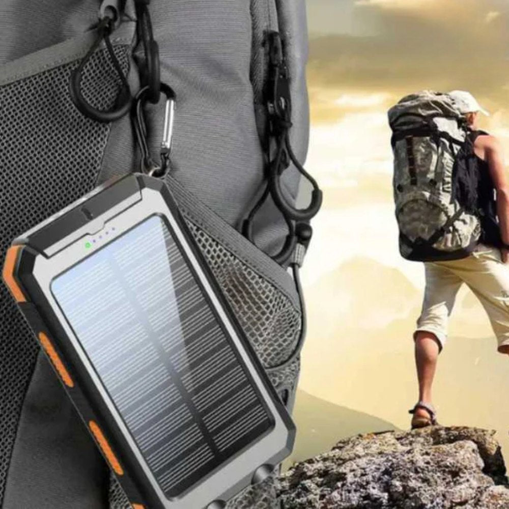 10,000mAh Solar Power Bank - Solar Power Bank - Wild Eye Vision