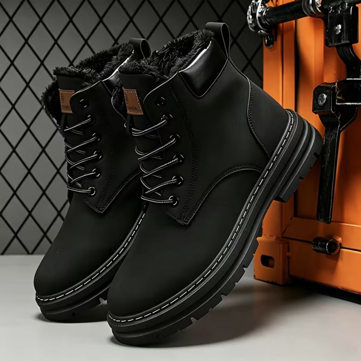 Fleece Lined Winter Snow Boots