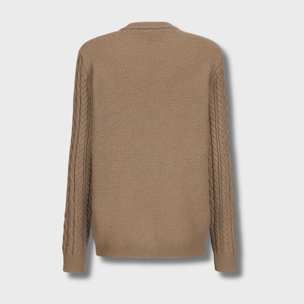 Cable Knit Button Cardigan