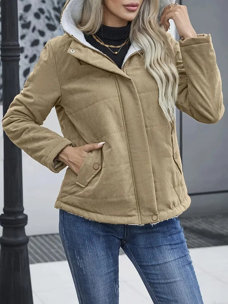 Women’s Lightweight Hooded Winter Jacket