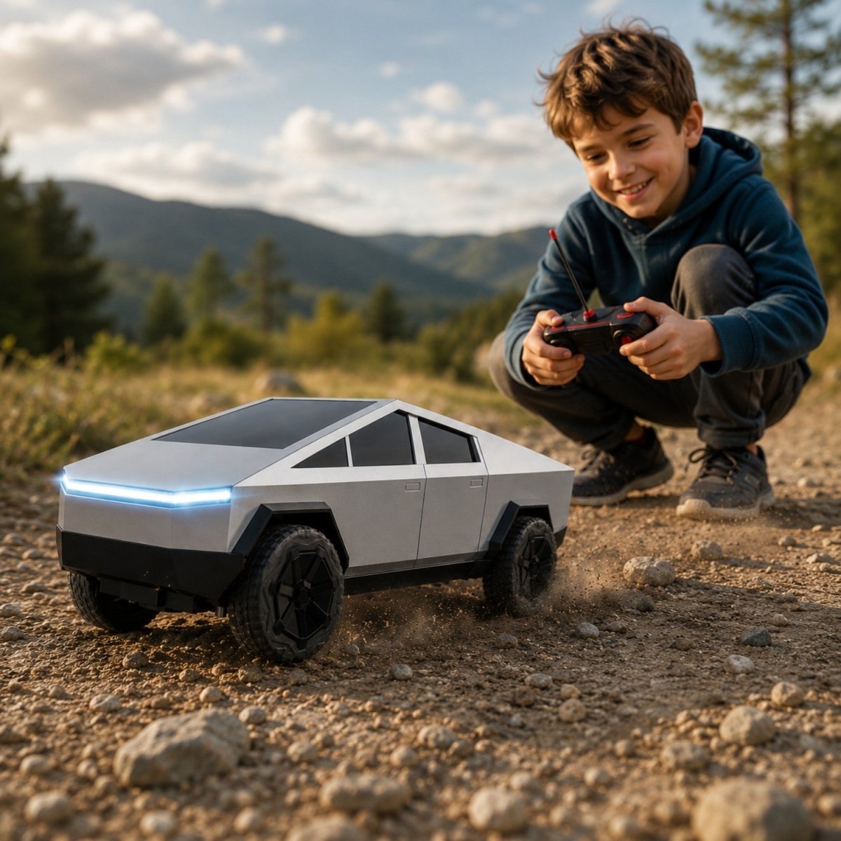 1:24 Remote Control Pickup Truck - RC Car 4x4 - Wild Eye Vision
