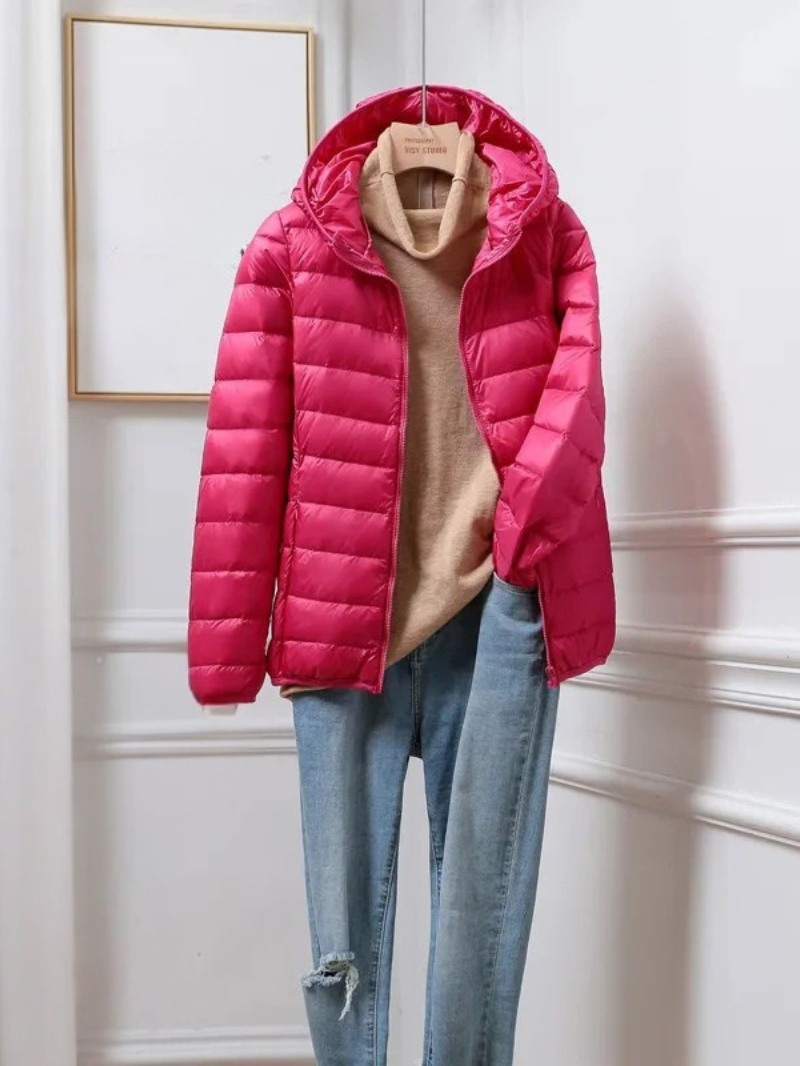 Women’s Lightweight Hooded Puffer Jacket