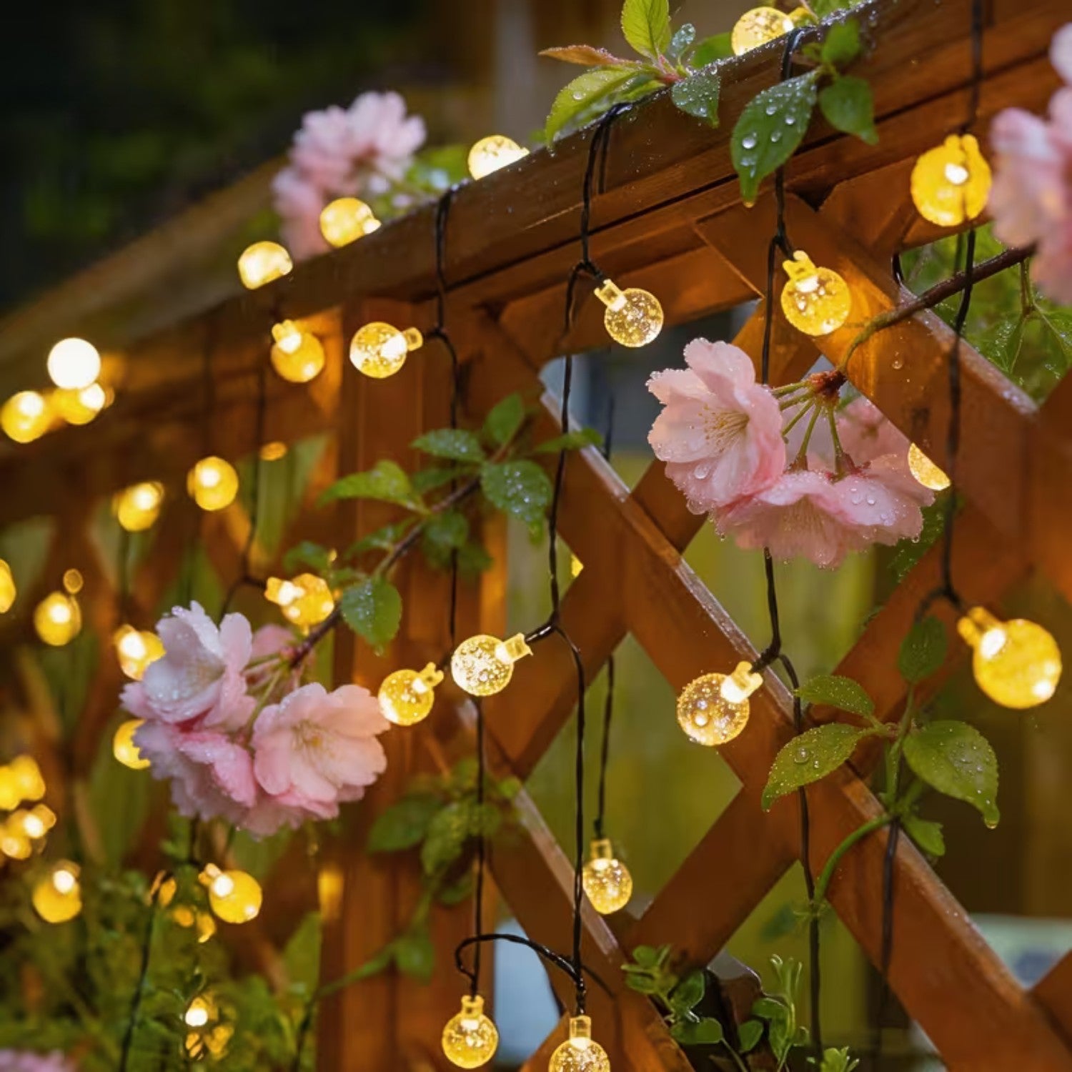 Solar Globe String Fairy Lights