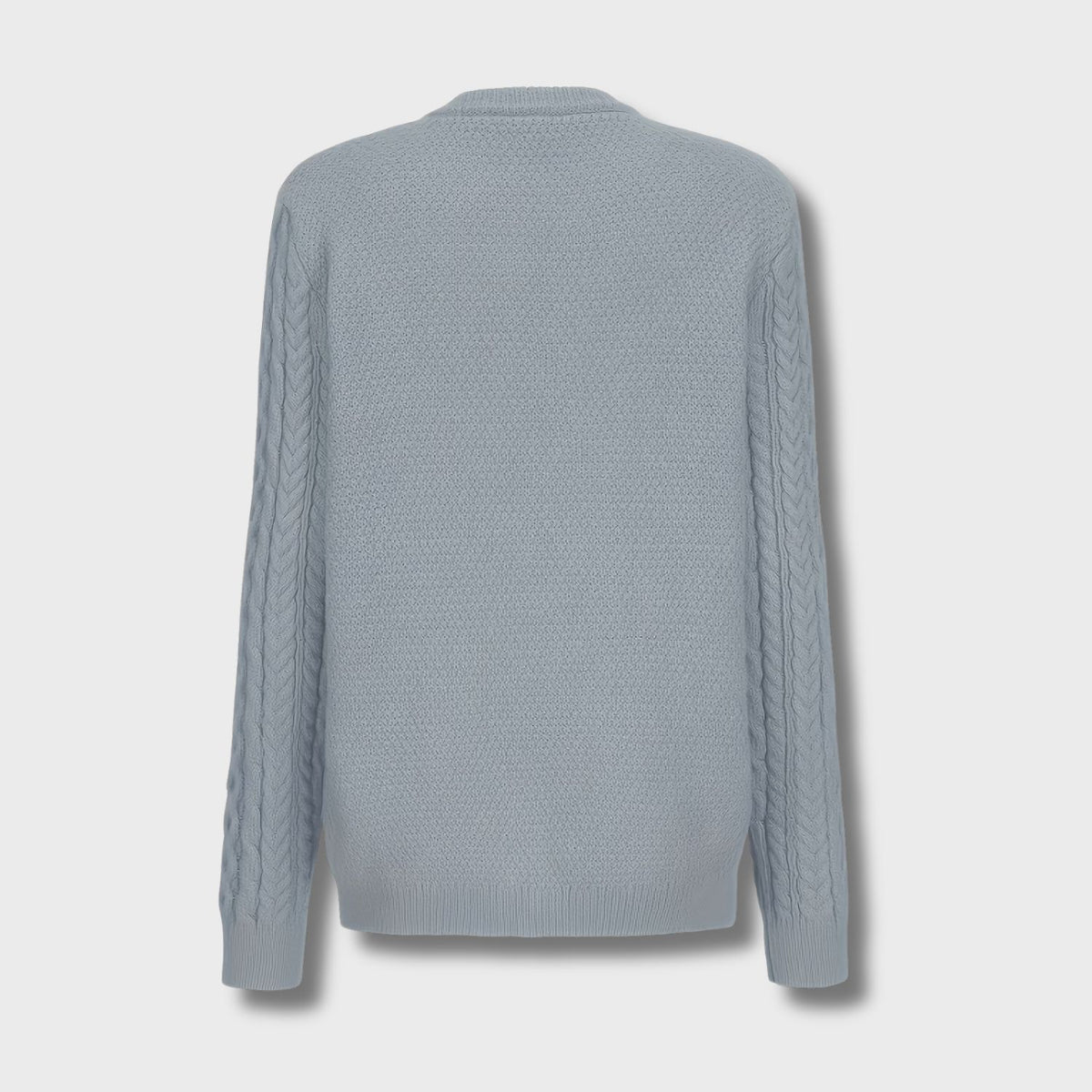 Cable Knit Button Cardigan