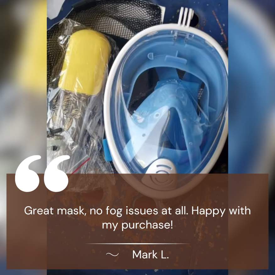 Pro-Grade Snorkel Mask