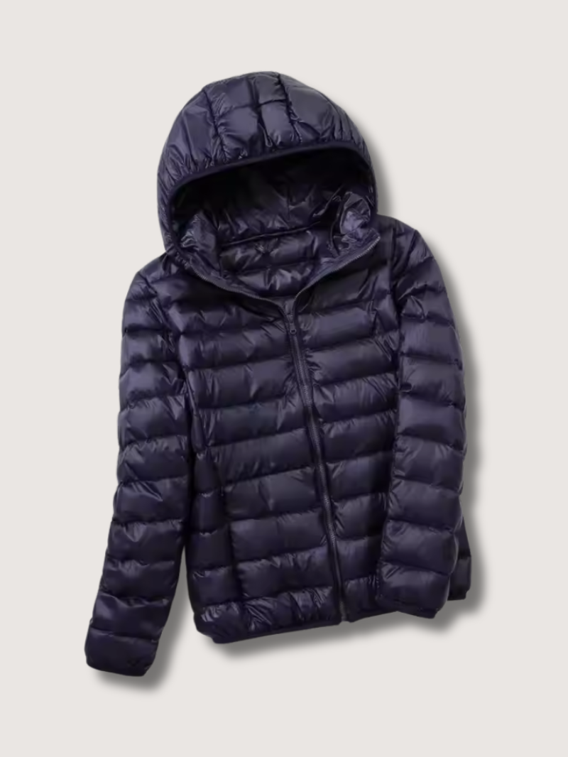 Women’s Lightweight Hooded Puffer Jacket