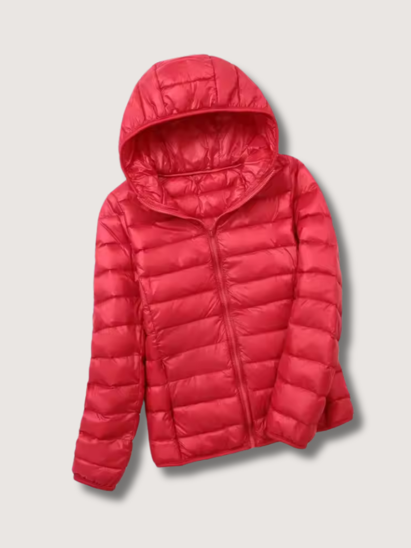 Women’s Lightweight Hooded Puffer Jacket