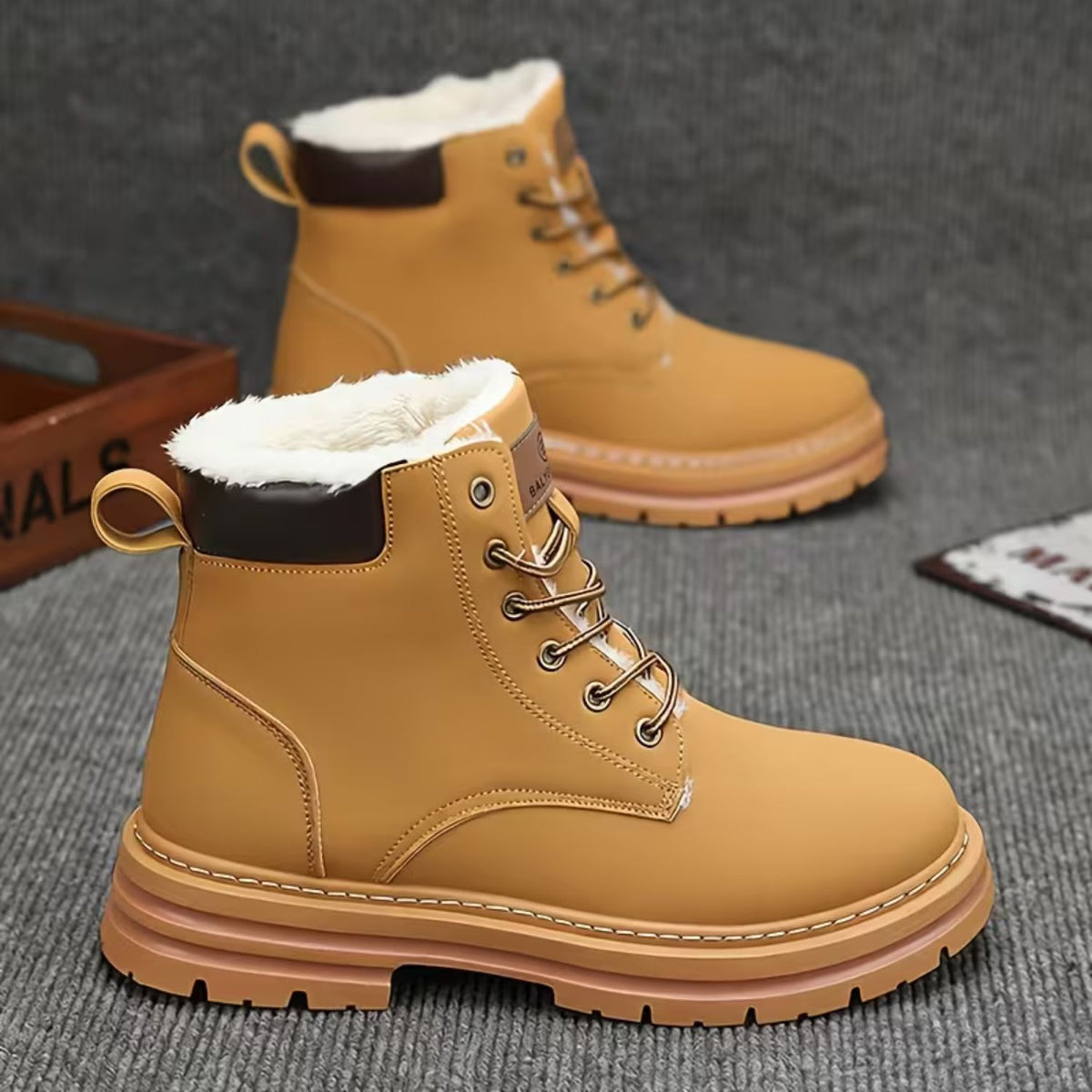 Fleece Lined Winter Snow Boots