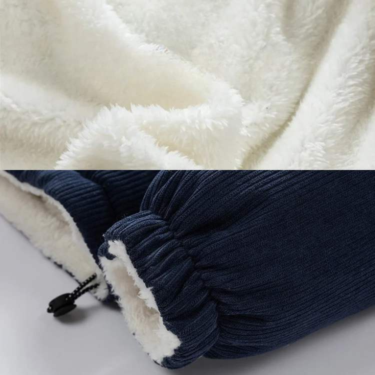 Fleece-Lined Corduroy Jacket