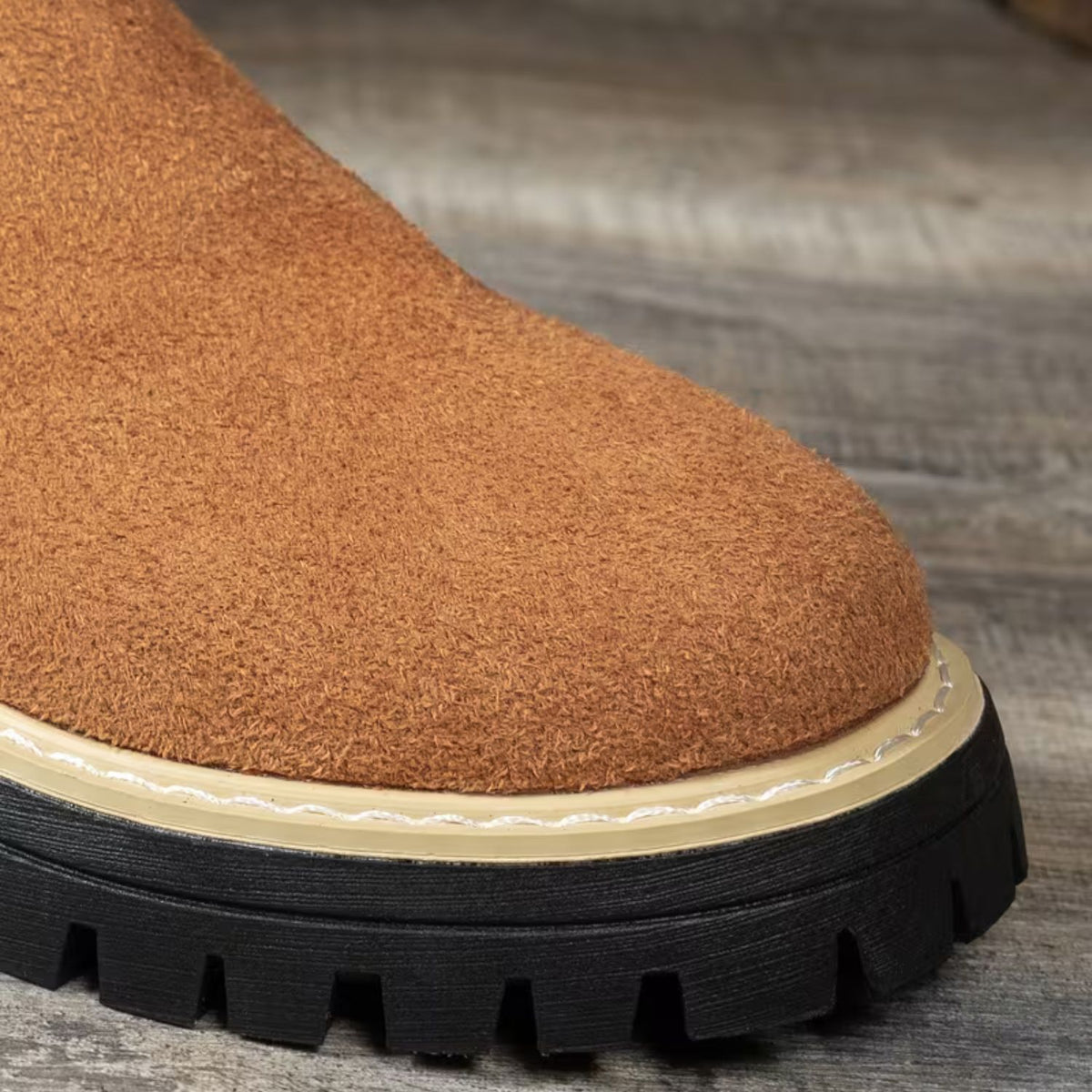 Platform Double Zip Ankle Boots