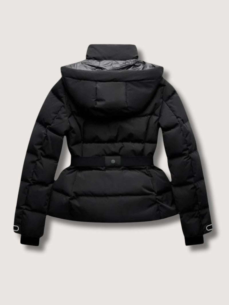 Women's Belted Insulated Puffer Jacket