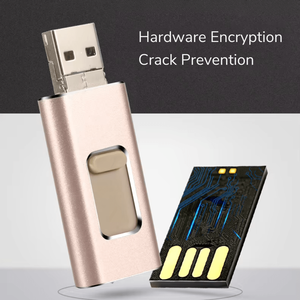 4 - in - 1 Multiport USB Flash Drive - 4 - in - 1 USB - Wild Eye Vision