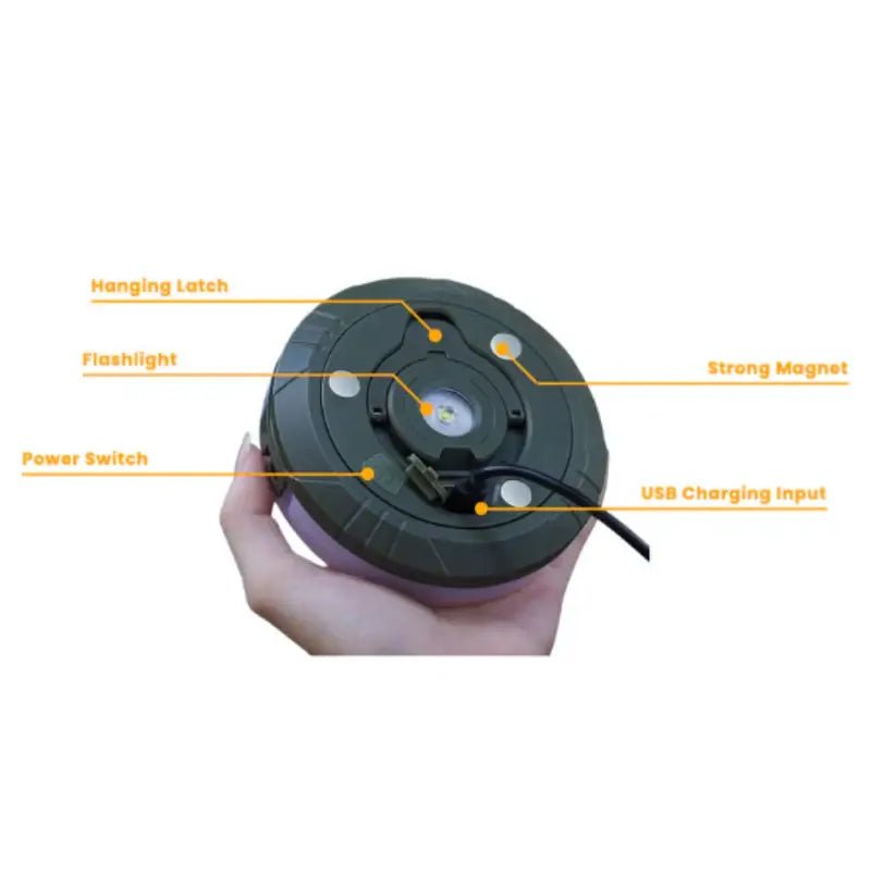 4 - in - 1 Retractable Camp Light - Camp Light - Wild Eye Vision