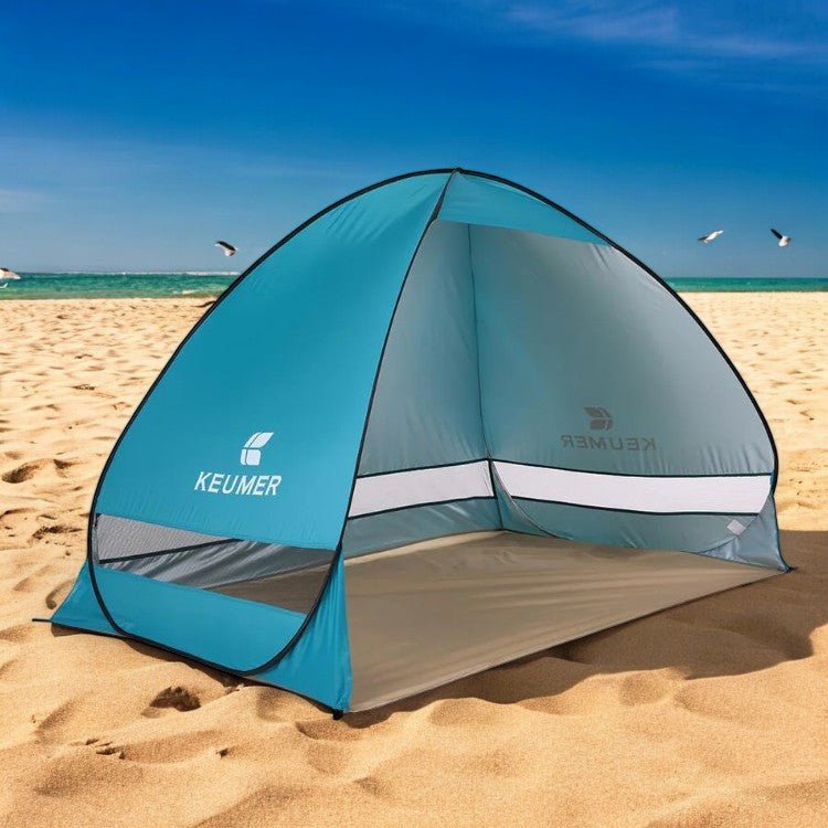 keumer beach tent Beach Days Made Easy – Pop-Up Tent for Families with UV & Wind Protection