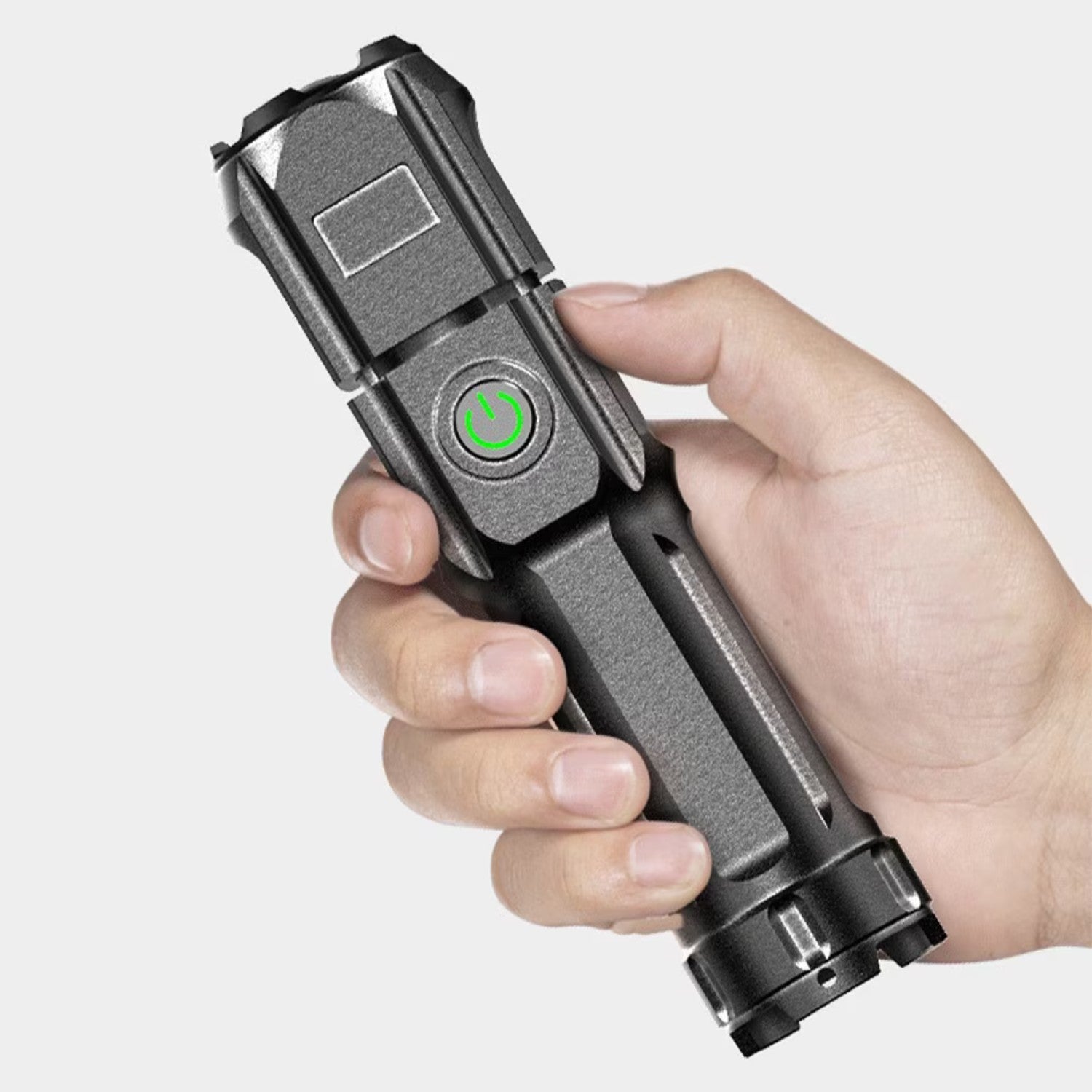 Rechargeable UV Zoom Flashlight