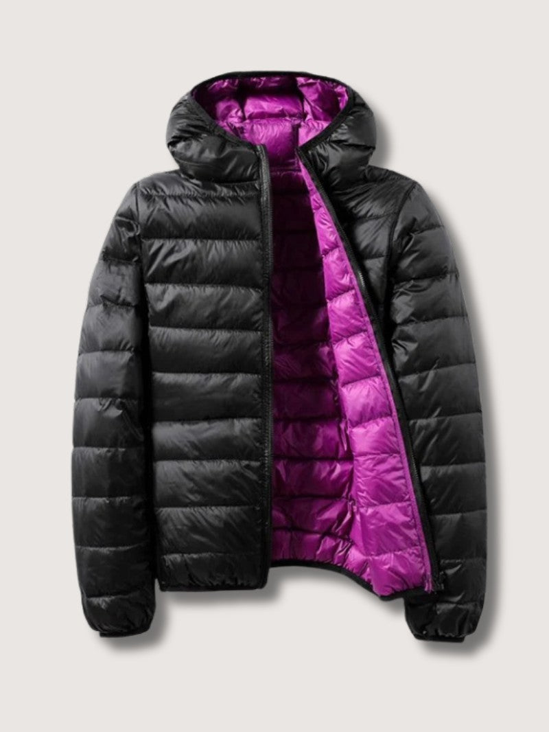 Women’s Reversible Hooded Transitional Jacket