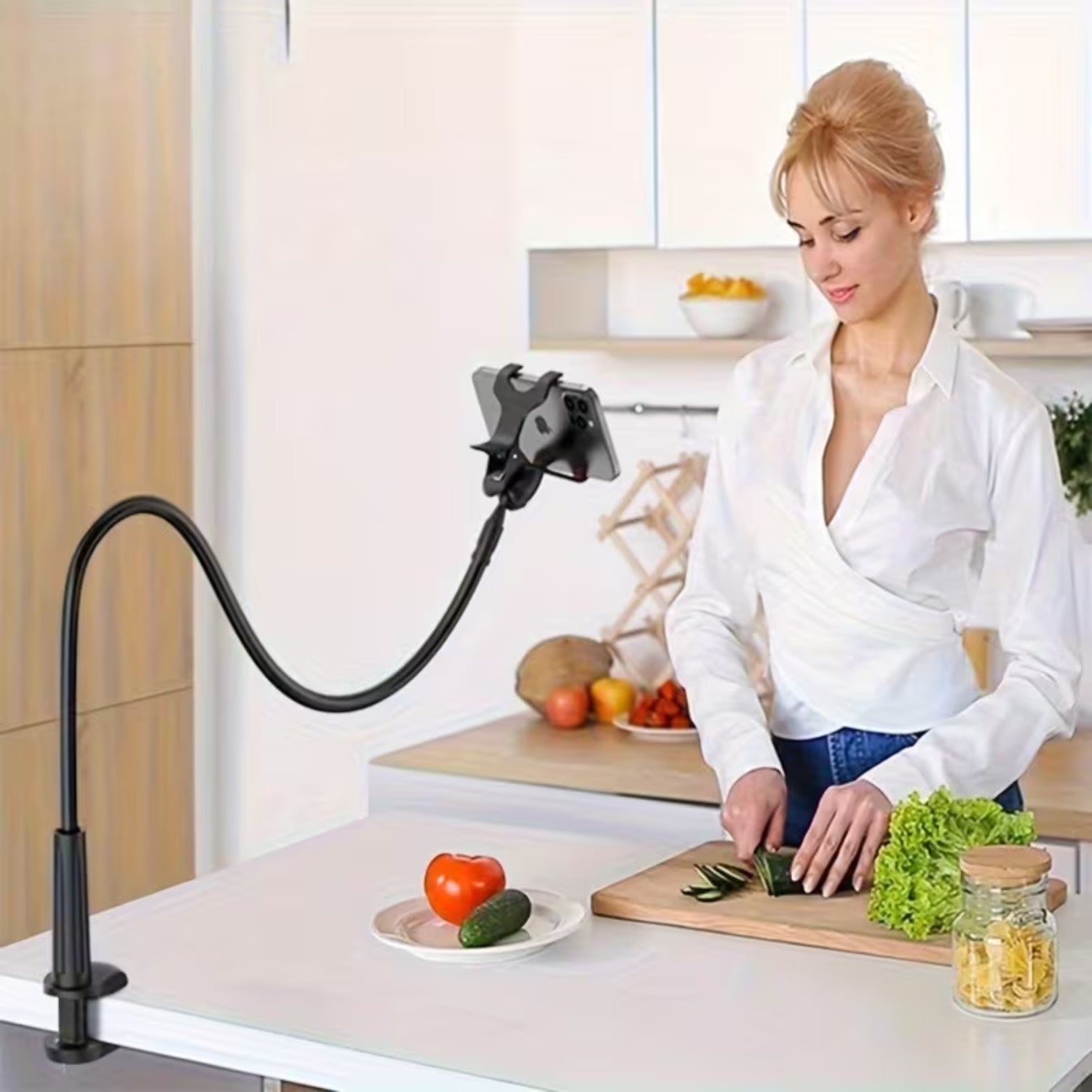 Flexible Gooseneck Phone Holder