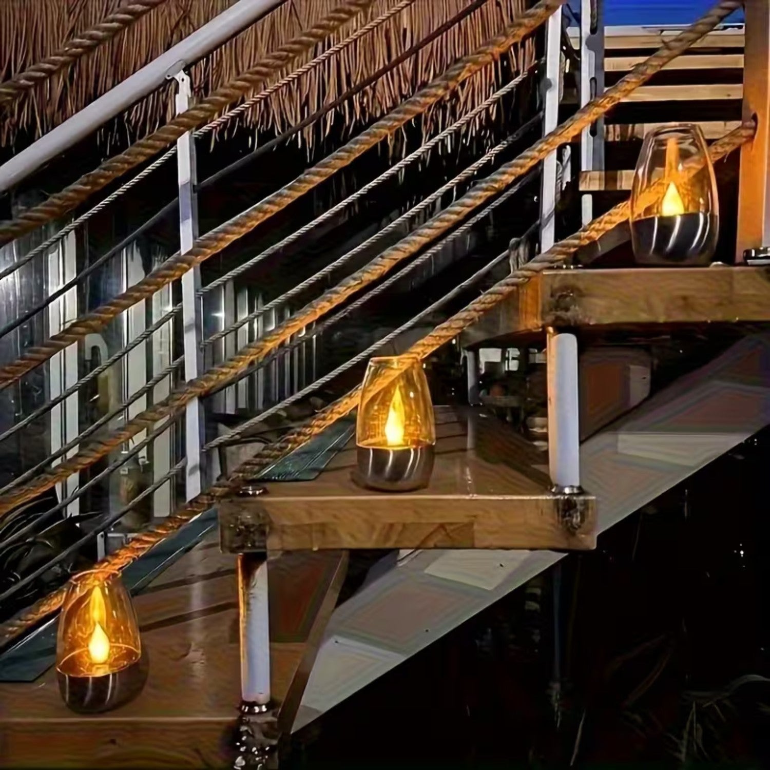 Solar Flameless Candle Garden Lights