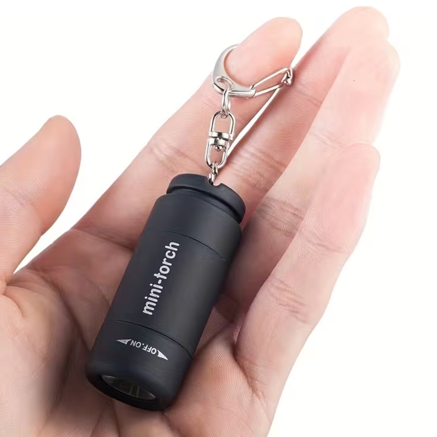 USB Rechargeable Mini Keychain Flashlight