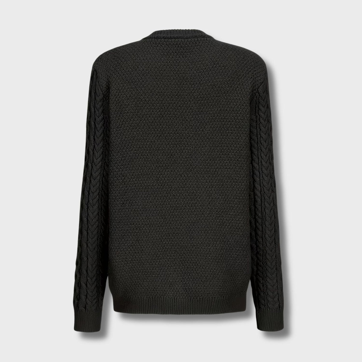 Cable Knit Button Cardigan