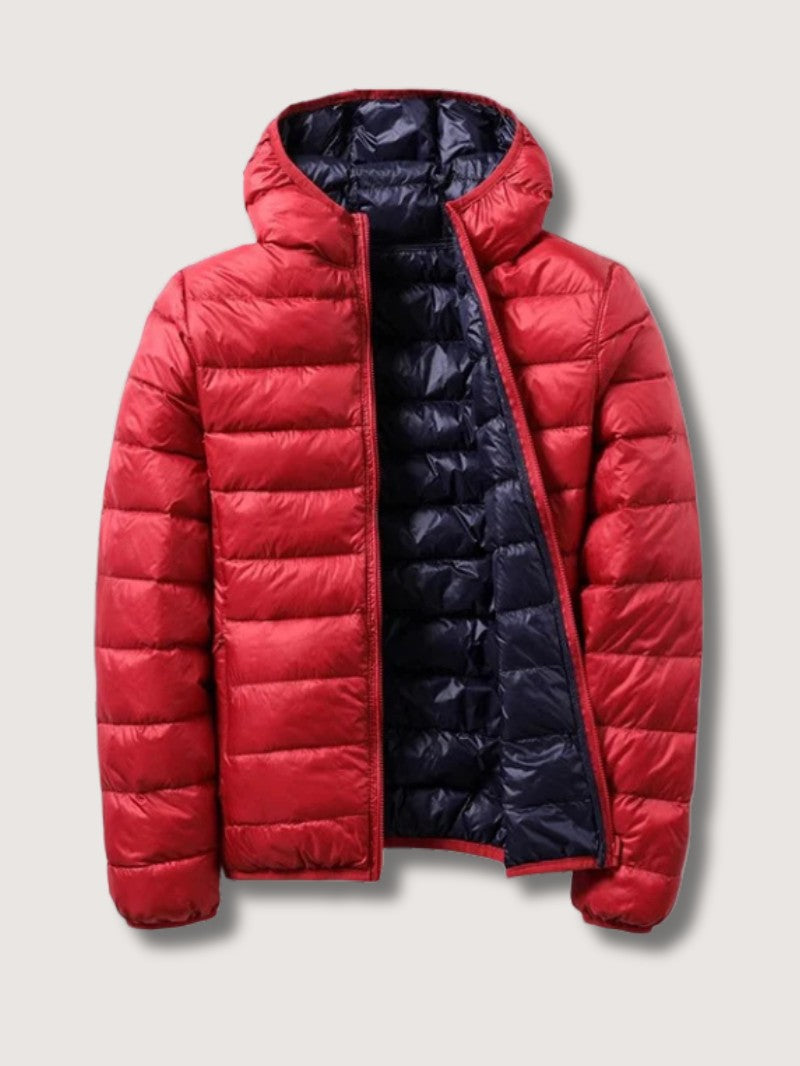 Women’s Reversible Hooded Transitional Jacket