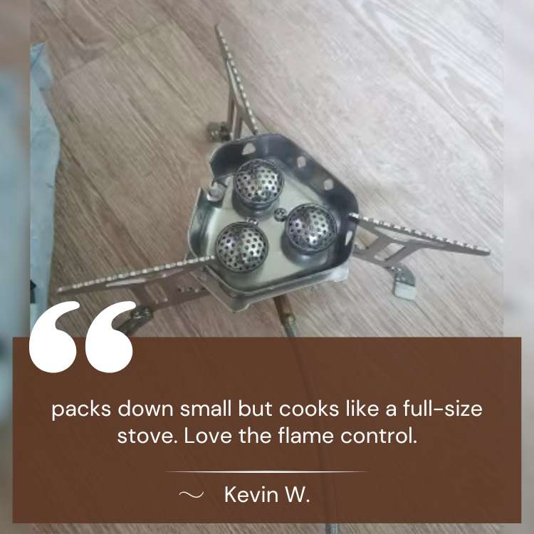 Adventure - Ready Portable Stove - Portable Stove - Wild Eye Vision