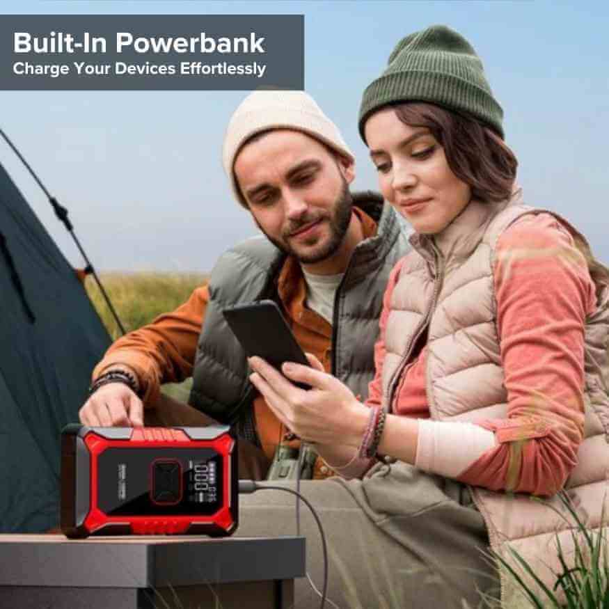 All - in - One Portable Jump Starter - Jump Starter - Wild Eye Vision