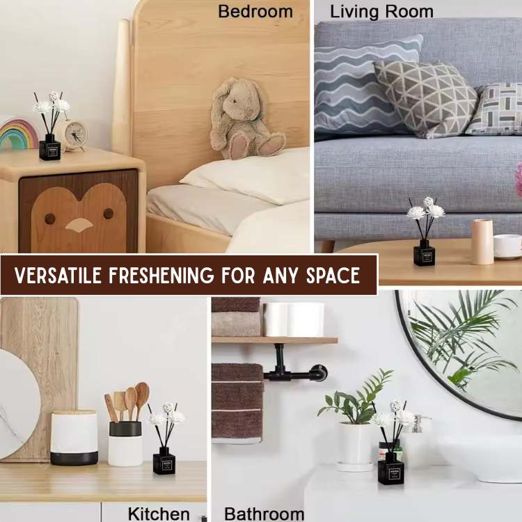 Aroma 50ml Premium Reed Diffuser - Reed Diffuser - Wild Eye Vision