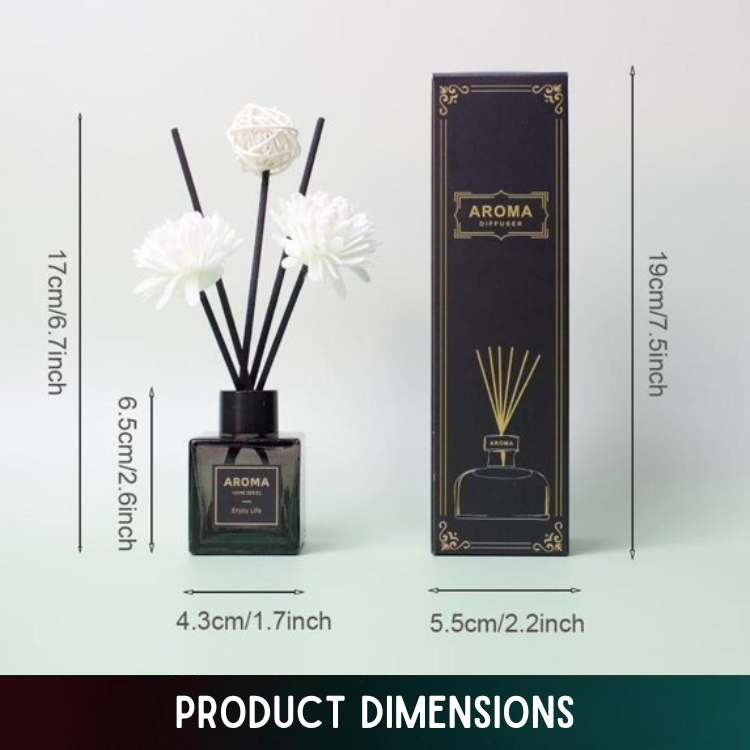 Aroma 50ml Premium Reed Diffuser - Reed Diffuser - Wild Eye Vision