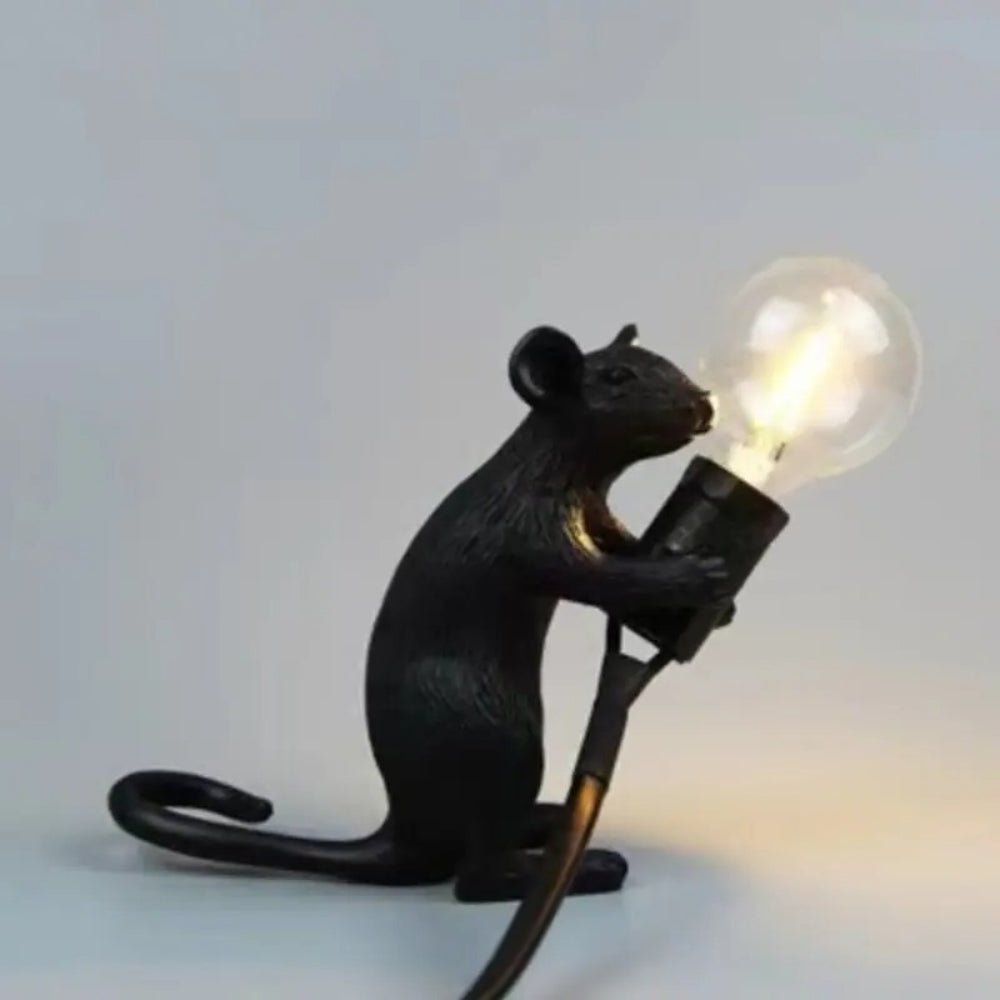 Artistic Resin Mouse Lamp - Table Lamp - Wild Eye Vision