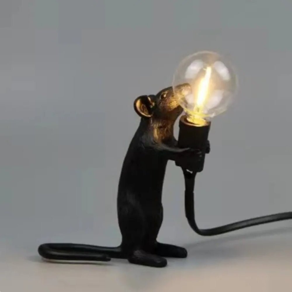 Artistic Resin Mouse Lamp - Table Lamp - Wild Eye Vision