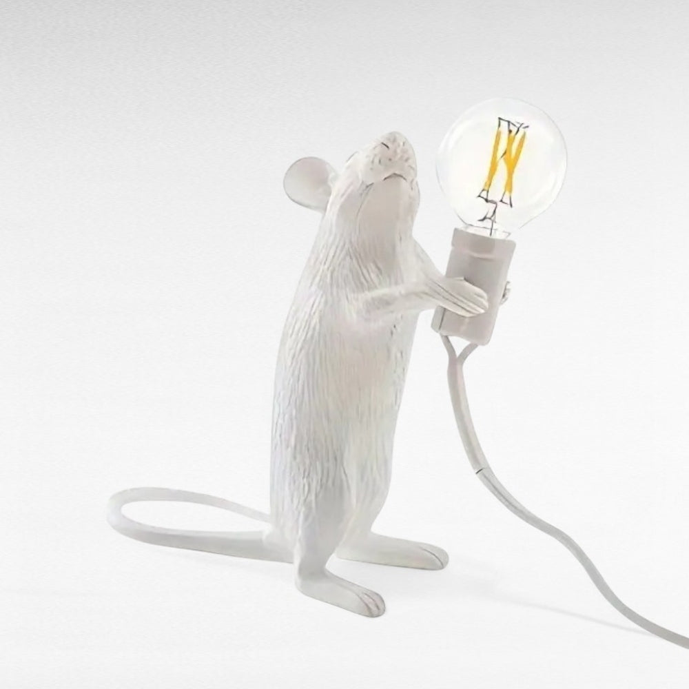 Artistic Resin Mouse Lamp - Table Lamp - Wild Eye Vision