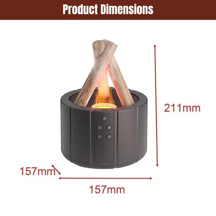 Bonfire Essential Oil Diffuser - Essential Oil Diffusers - Wild Eye Vision