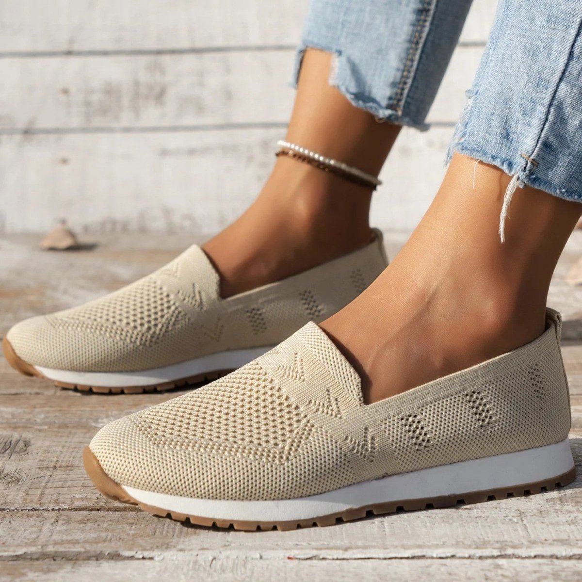 Breathable Knit Comfort Slip Ons - Orthopedic Slippers - Wild Eye Vision