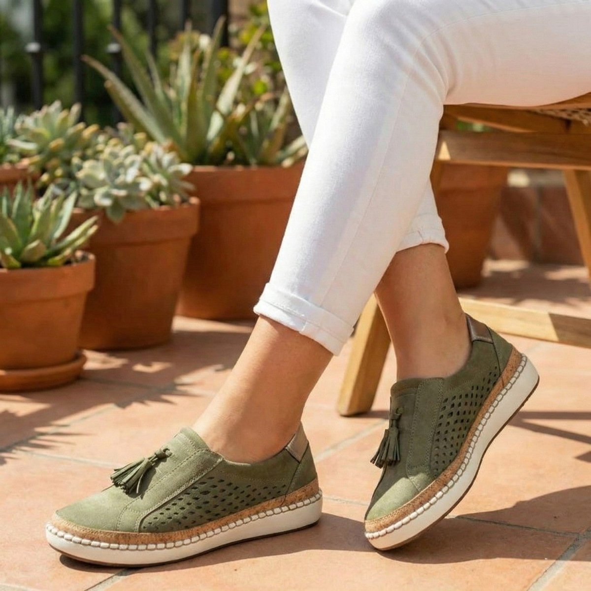Breathable Slip - On Shoes for Women - Loafers - Wild Eye Vision