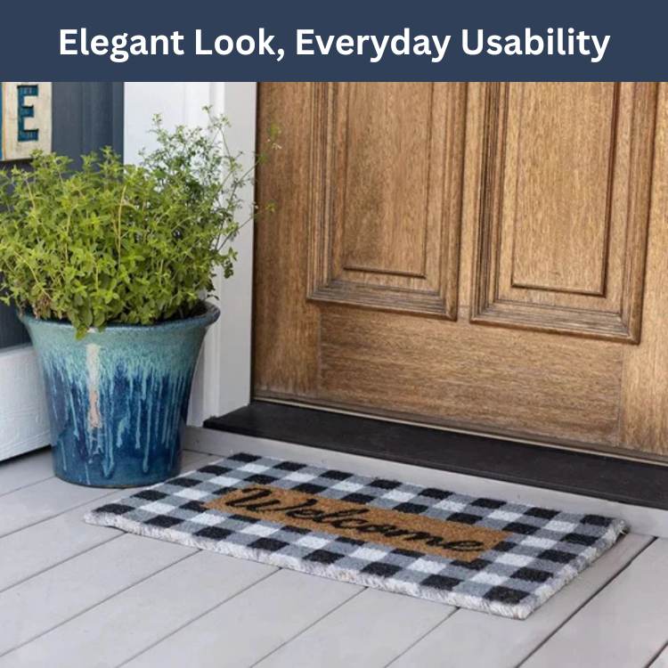 Buffalo Check Welcome Mat - Mat - Wild Eye Vision