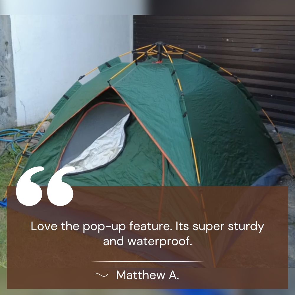 Camping Pop Up Tent - Tent - Wild Eye Vision