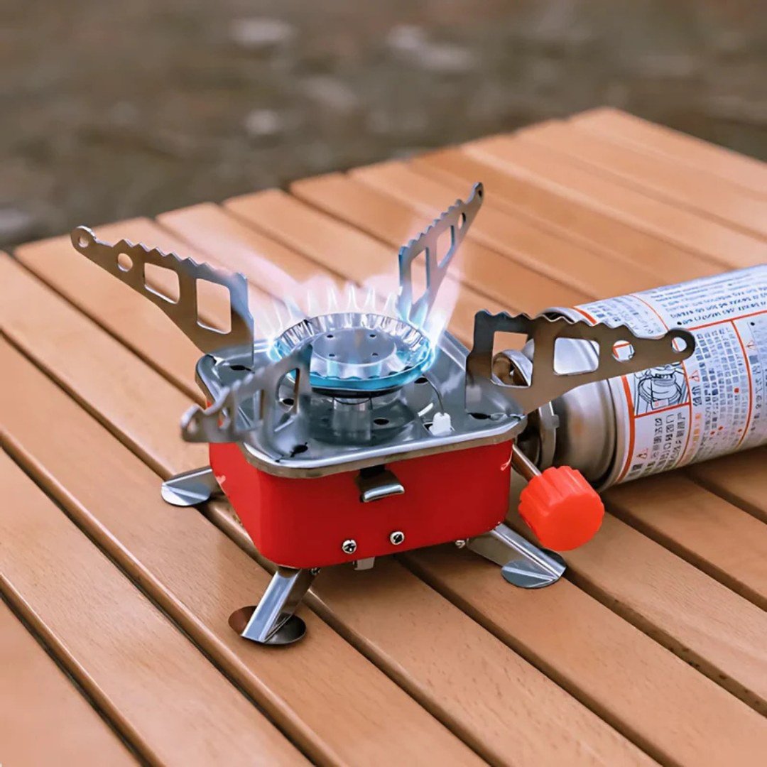 CampMate – Foldable Portable Gas Stove for Outdoor Cooking & Camping - Camping Gas - Wild Eye Vision