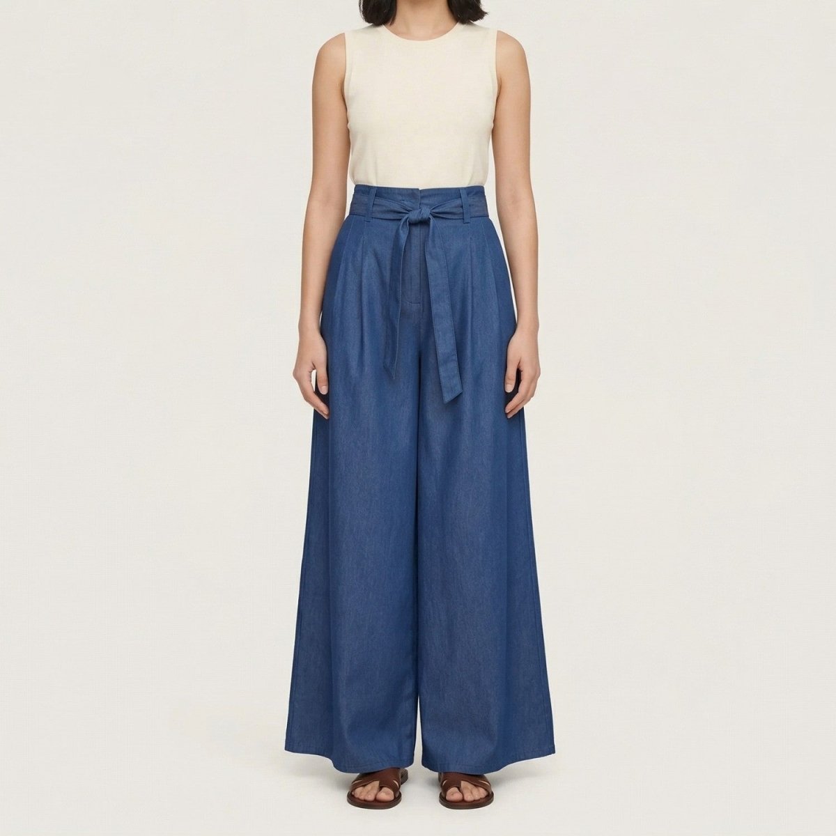 Chic High Waist Denim Skirt - Skirt - Wild Eye Vision