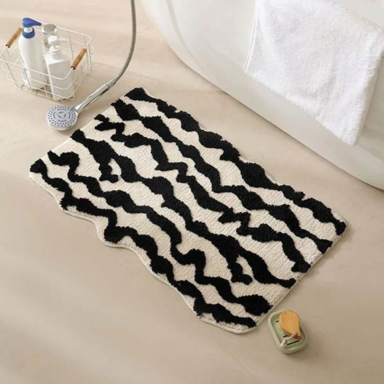 Classic Moroccan Flair Bathroom Mat - Bath Mat - Wild Eye Vision