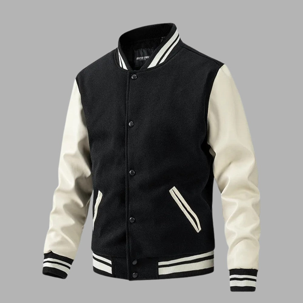 Classic Varsity Letterman Jacket - Men's Jacket - Wild Eye Vision