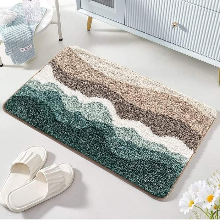 CoastalWave Microfibre Bathroom Mat - Bathroom Mat - Wild Eye Vision