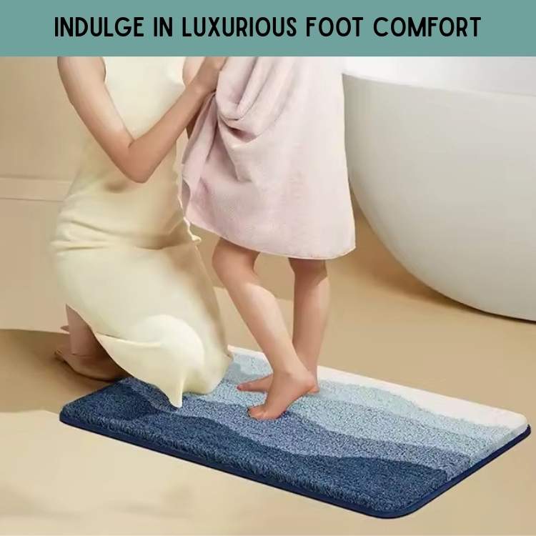 CoastalWave Microfibre Bathroom Mat - Bathroom Mat - Wild Eye Vision