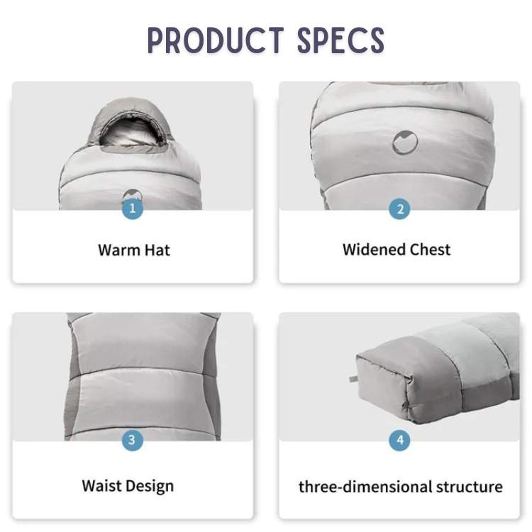 ColdCrush Outdoor Sleeping Bag - Sleeping Bag - Wild Eye Vision