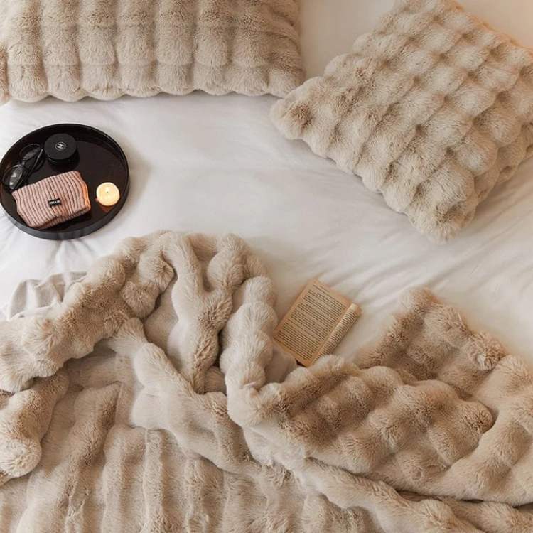 ComfortAura Faux Fur Cushion Cover - Cushion Cover - Wild Eye Vision