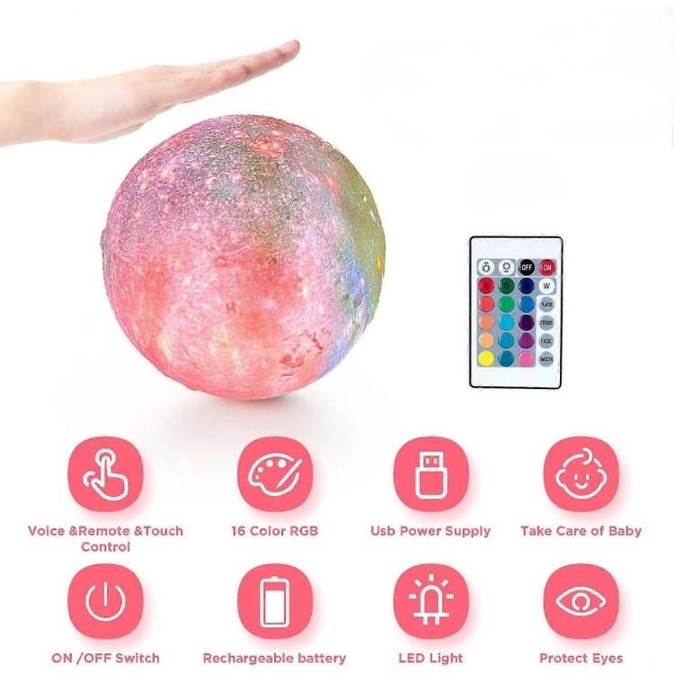 CosmicDream Moon Lamp - Moon Lamp - Wild Eye Vision