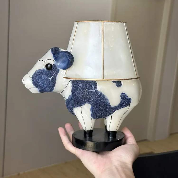 CowCraft LED Table Lamp - Table Lamp - Wild Eye Vision
