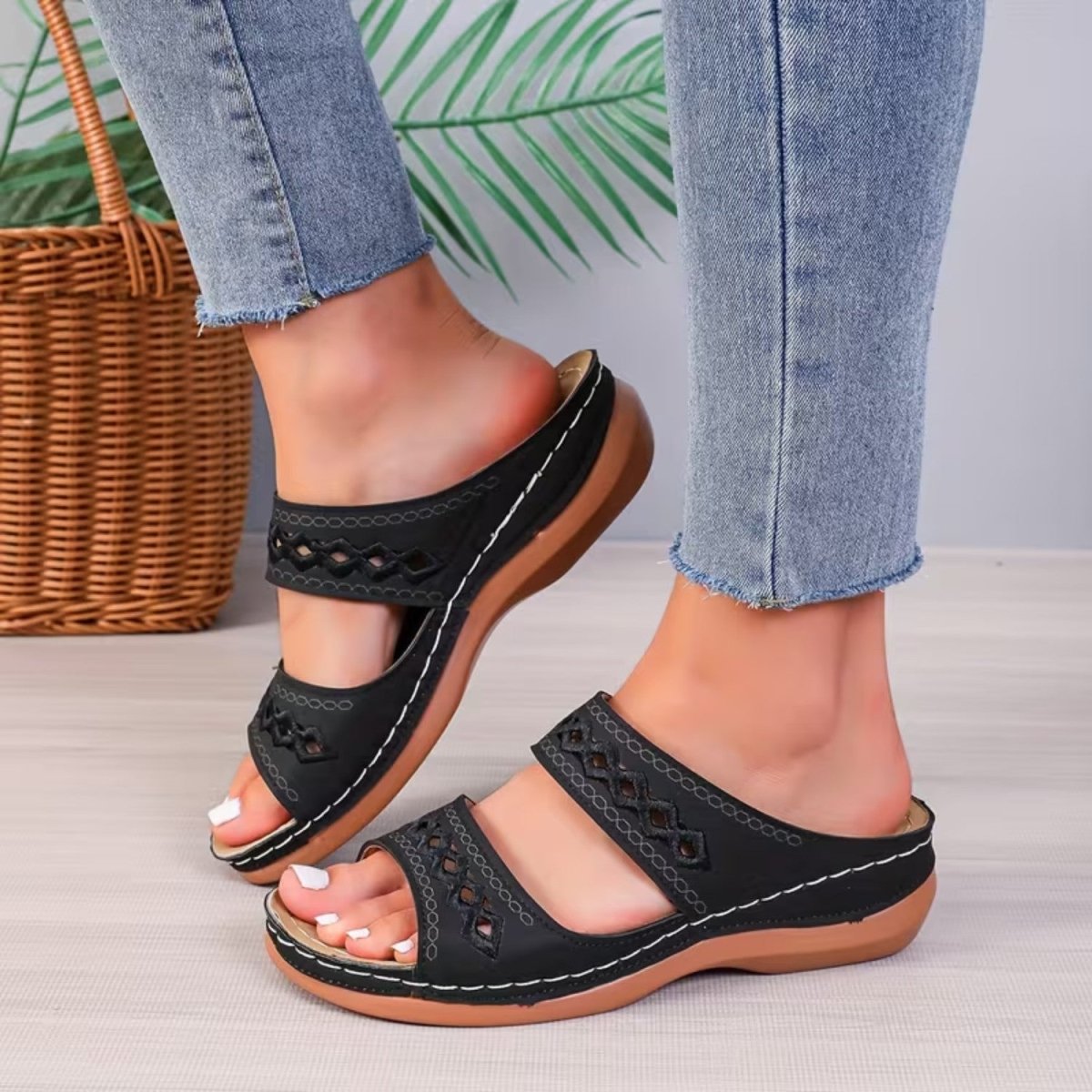 Cushioned Orthopedic Sandals - Sandals - Wild Eye Vision