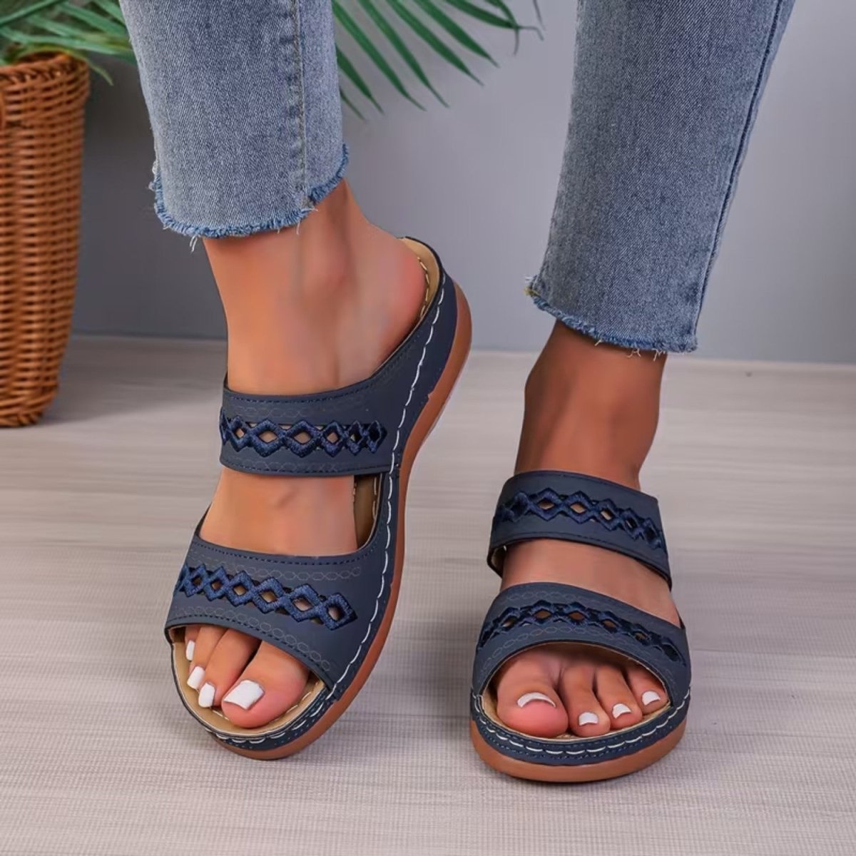 Cushioned Orthopedic Sandals - Sandals - Wild Eye Vision