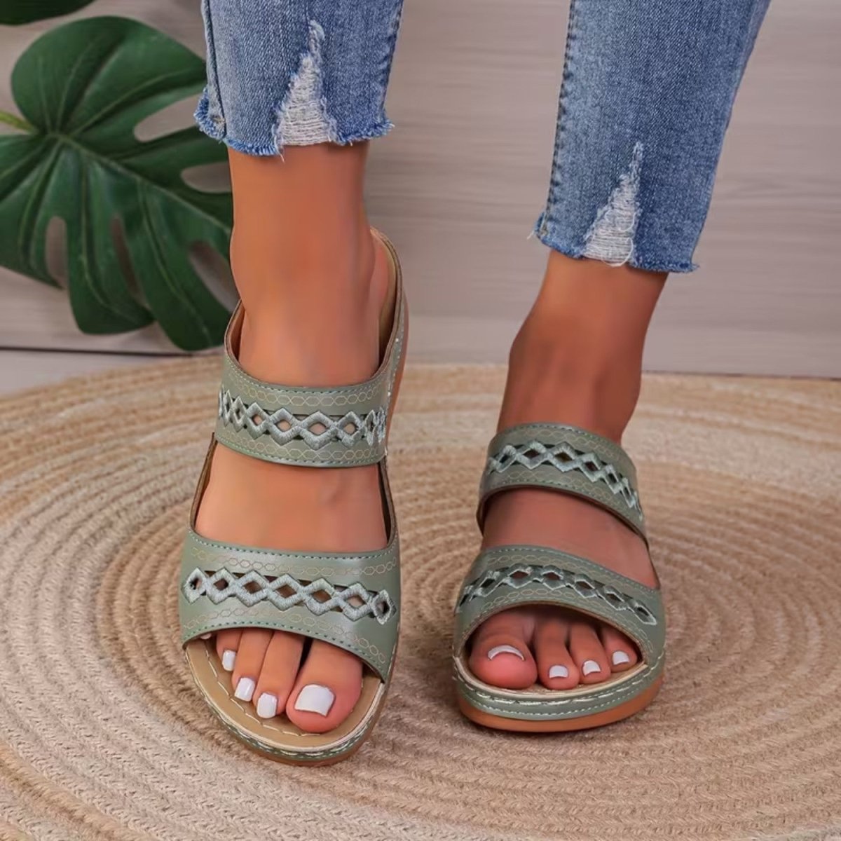 Cushioned Orthopedic Sandals - Sandals - Wild Eye Vision